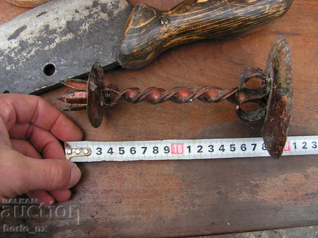 9704. STAR WIRE IRON CANDLE - 6 9704. STAR WIRE IRON CANDLE - 6