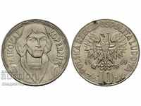 Copernic 10 zloți Polonia 1969