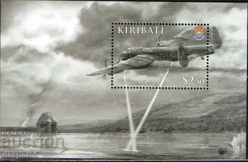 2008. Kiribati. RAF - Royal Air Force. Block.