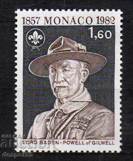 1982. Monaco. Lordul Baden-Powell.