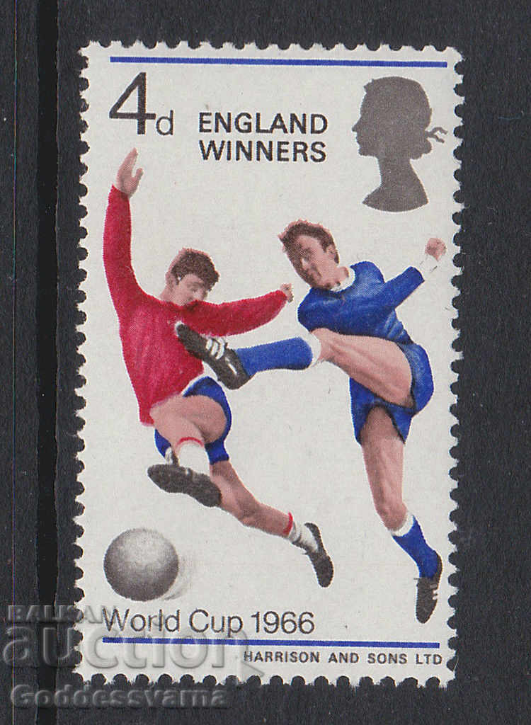GREAT BRITAIN 1966 WORLD CUP WINNERS STAMP SG 700 MNH
