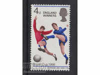 GREAT BRITAIN 1966 WORLD CUP WINNERS STAMP SG 700 MNH
