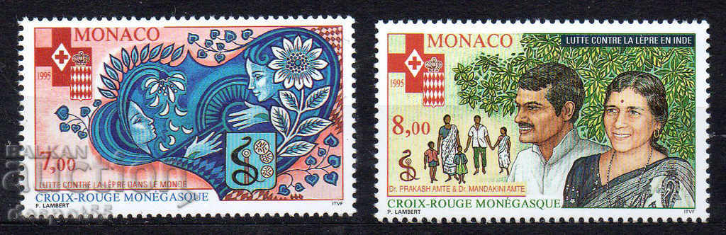 1995. Монако. Червен кръст.