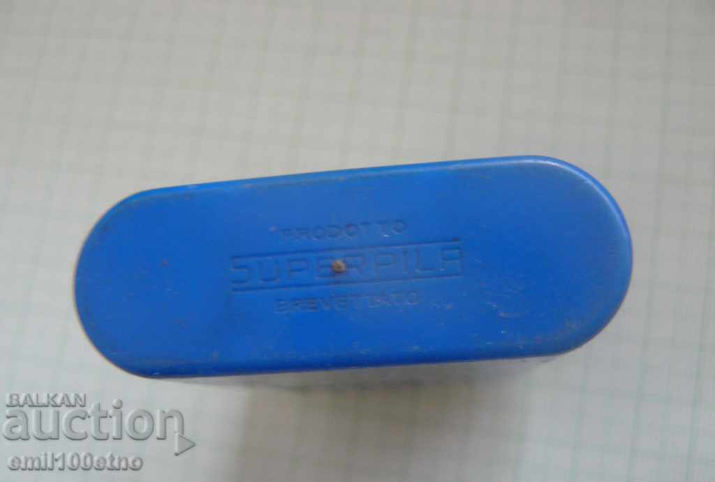 Old Italian flashlight - LUCCIOLA Superpila battery - 7 Old Italian flashlight - LUCCIOLA Superpila battery - 7