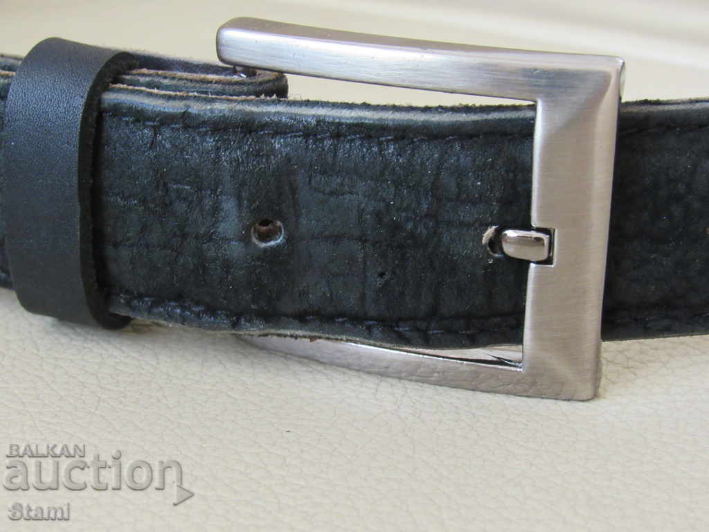 Belt of Elephant Leather, Zimbabwe with price 75.00 BGN | € 38.35 Belt of Elephant Leather, Zimbabwe with price 75.00 BGN | € 38.35