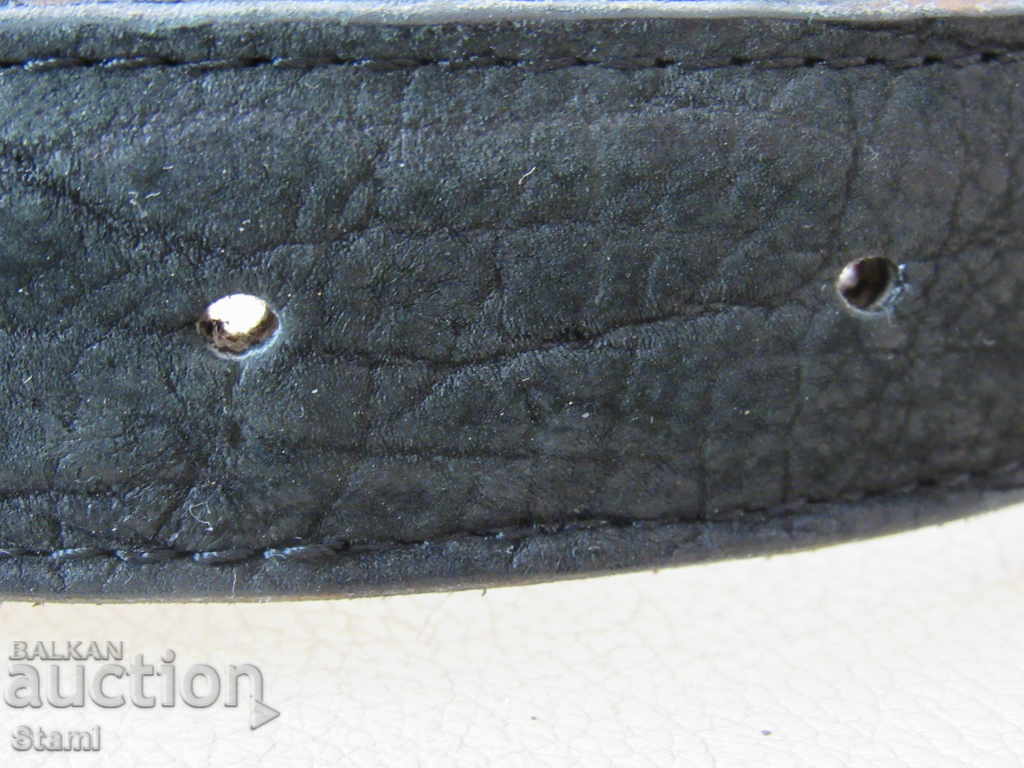 Delivery of Belt of Elephant Leather, Zimbabwe Delivery of Belt of Elephant Leather, Zimbabwe