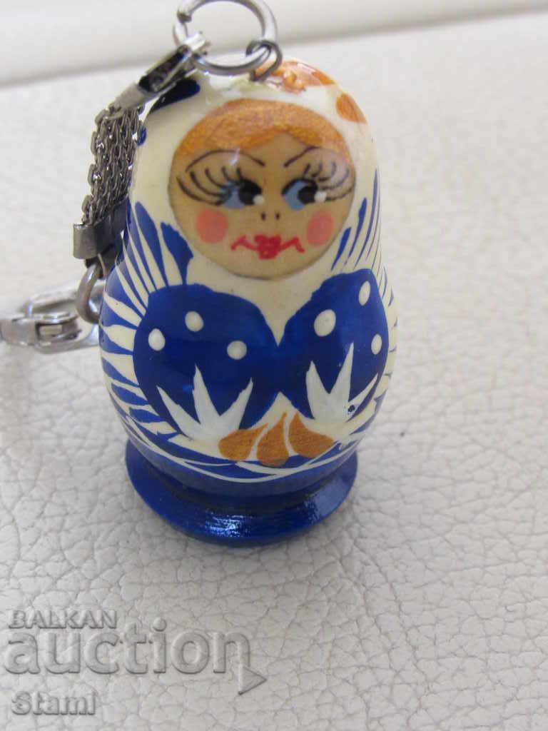 Ключодържател-матрьошка от Русия с цена 6.50 лв. | € 3.32 Ключодържател-матрьошка от Русия с цена 6.50 лв. | € 3.32