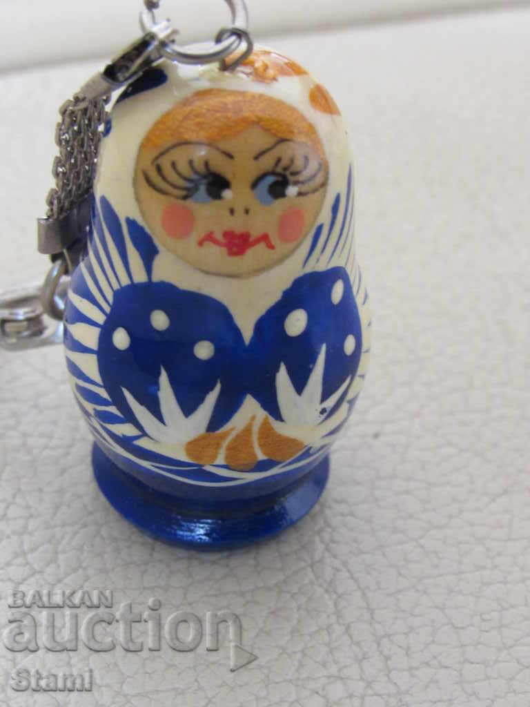 Аукцион Ключодържател-матрьошка от Русия Аукцион Ключодържател-матрьошка от Русия