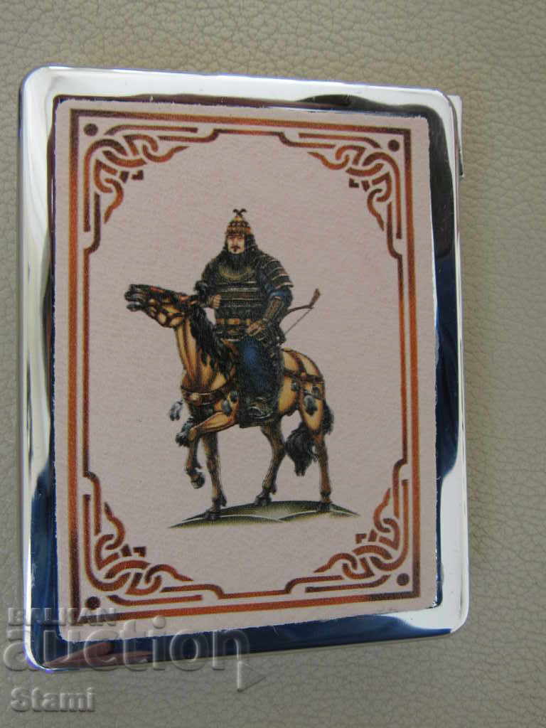 Auction Elegant leather snuff box with leather lids, new Auction Elegant leather snuff box with leather lids, new