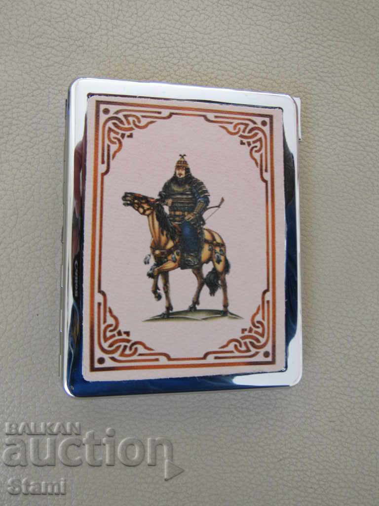 Delivery of Elegant leather snuff box with leather lids, new Delivery of Elegant leather snuff box with leather lids, new