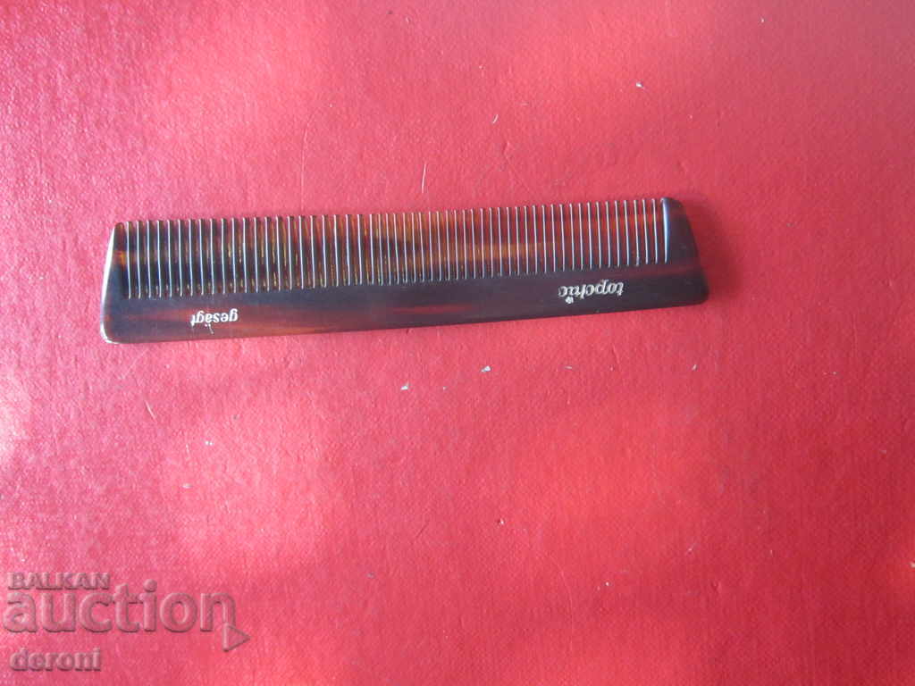 Delivery of German luxury comb Gesagt Amber Bakelite Delivery of German luxury comb Gesagt Amber Bakelite