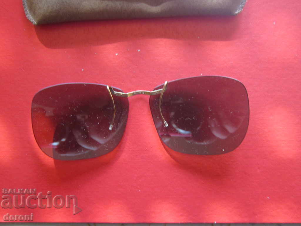 Auction Original French Solamor sunglasses with case Auction Original French Solamor sunglasses with case
