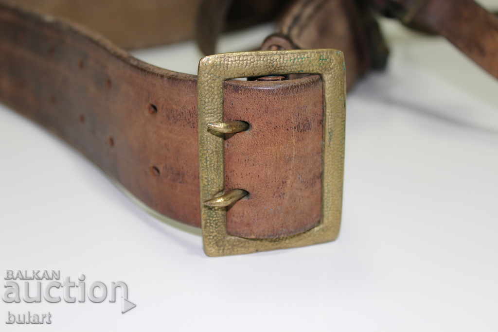 Royal Imperial Military Belt Strap Leather WWW WWW WW1 WW2 with price 90.00 BGN | € 46.02 Royal Imperial Military Belt Strap Leather WWW WWW WW1 WW2 with price 90.00 BGN | € 46.02