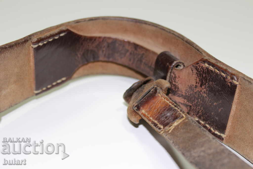 Royal Imperial Military Belt Strap Leather WWW WWW WW1 WW2 - 5 Royal Imperial Military Belt Strap Leather WWW WWW WW1 WW2 - 5