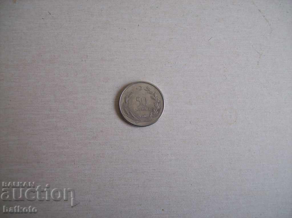 Coin Turkey 50