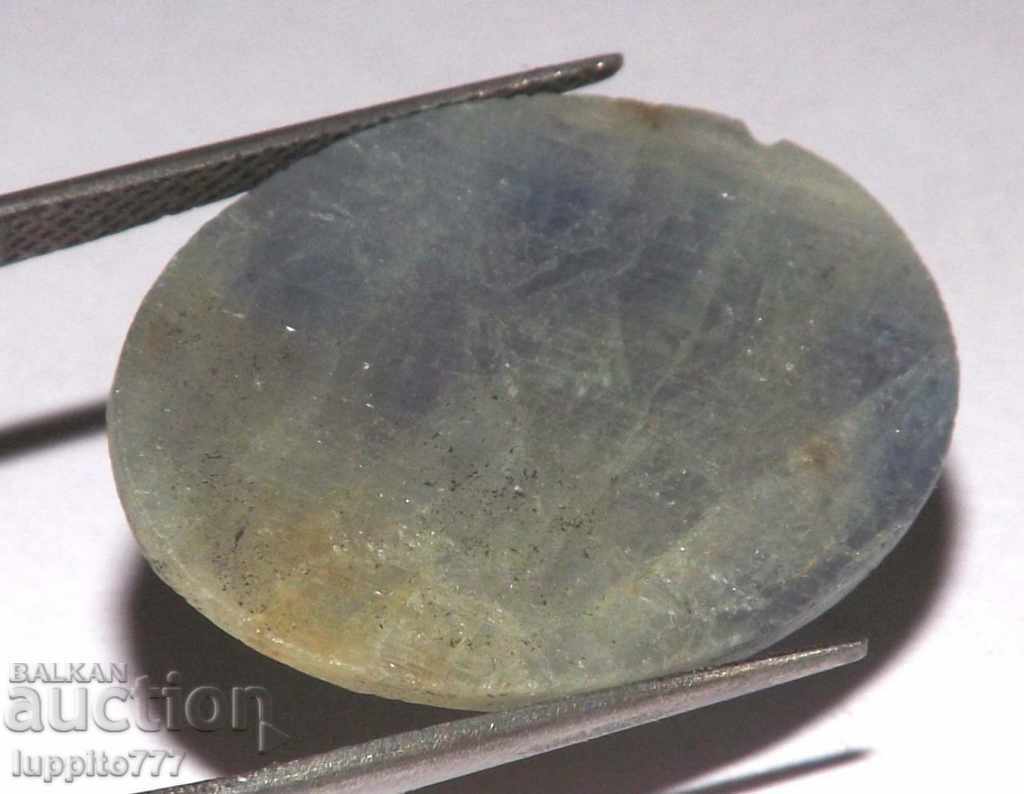 24.55 carate fațetă ovală safir natural natural albastru cu preț 49.99 BGN | € 25.56 24.55 carate fațetă ovală safir natural natural albastru cu preț 49.99 BGN | € 25.56