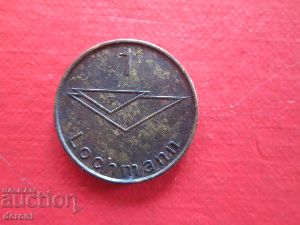 Auction Old German token 1 Lochman Auction Old German token 1 Lochman
