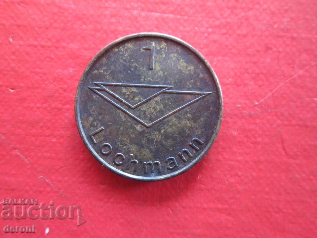 Delivery of Old German token 1 Lochman Delivery of Old German token 1 Lochman