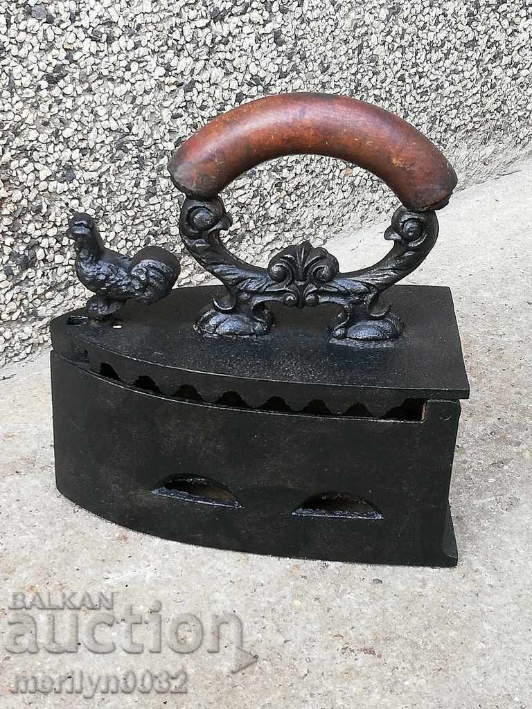 Auction Old iron on fire Auction Old iron on fire