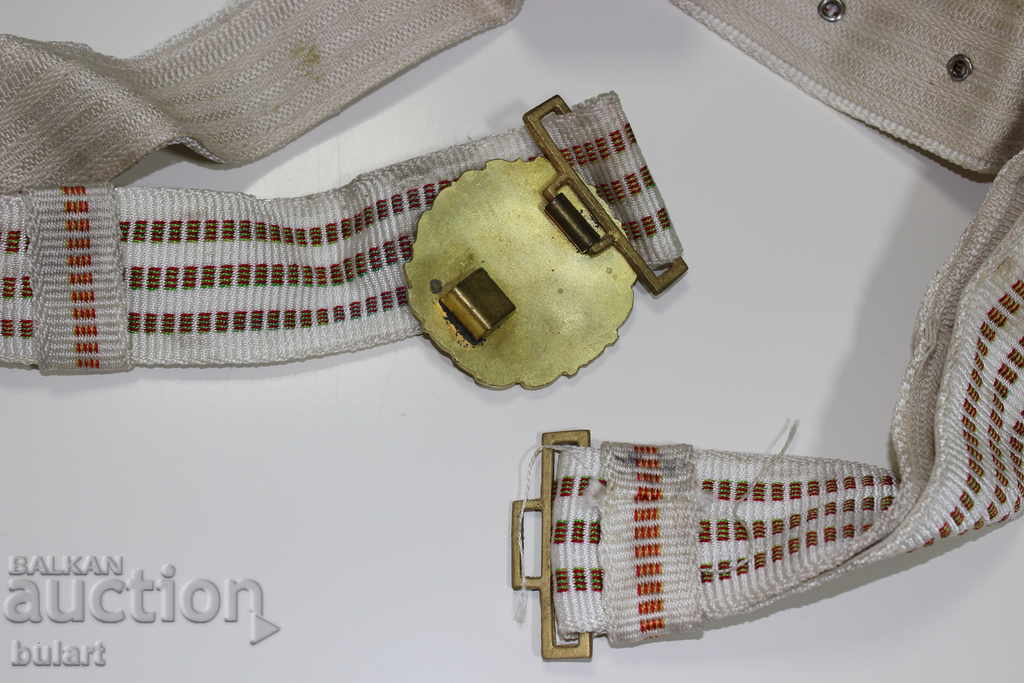 Аукцион Офицерски параден колан БНА СОЦ Катарама Тока ЛЪВЧЕ Аукцион Офицерски параден колан БНА СОЦ Катарама Тока ЛЪВЧЕ