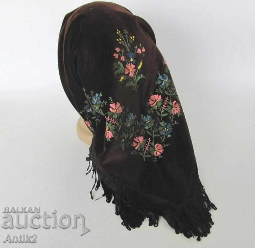 Livrarea Secolul al 19-lea doamnelor prosop turcesc de catifea Livrarea Secolul al 19-lea doamnelor prosop turcesc de catifea