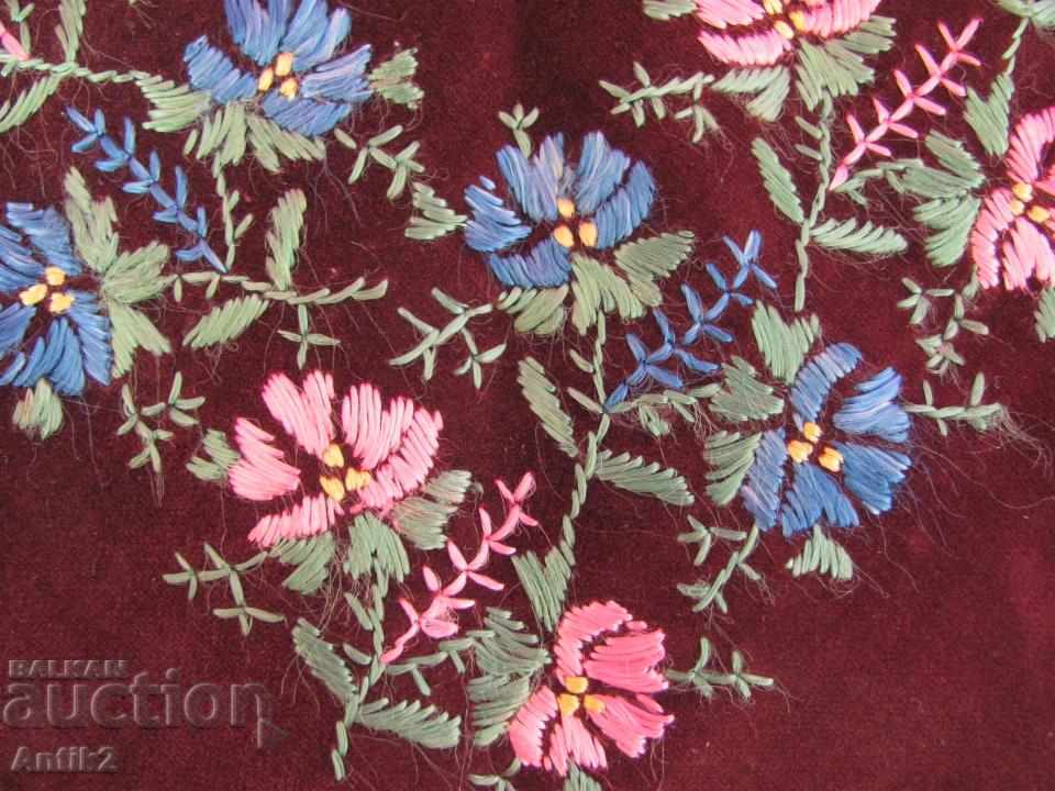 Secolul al 19-lea doamnelor prosop turcesc de catifea - 6 Secolul al 19-lea doamnelor prosop turcesc de catifea - 6