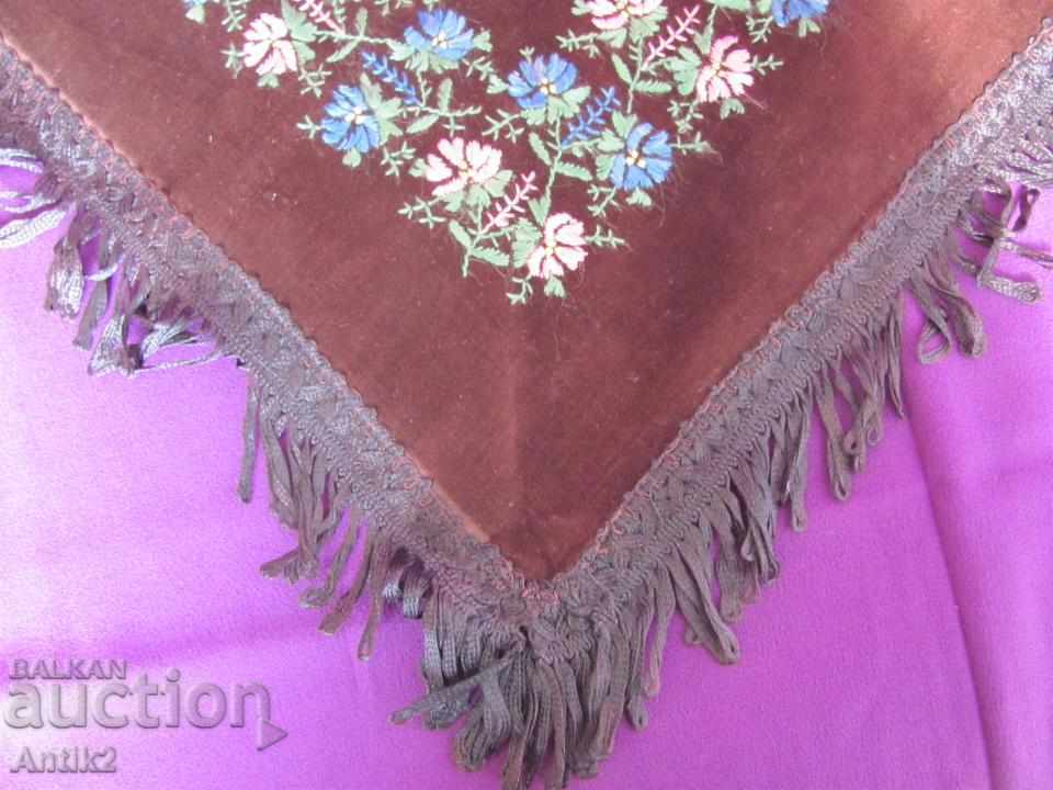 Secolul al 19-lea doamnelor prosop turcesc de catifea - 7 Secolul al 19-lea doamnelor prosop turcesc de catifea - 7