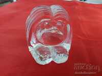 Hârtie suedeză, statuetă din sticlă de sticlă de cristal