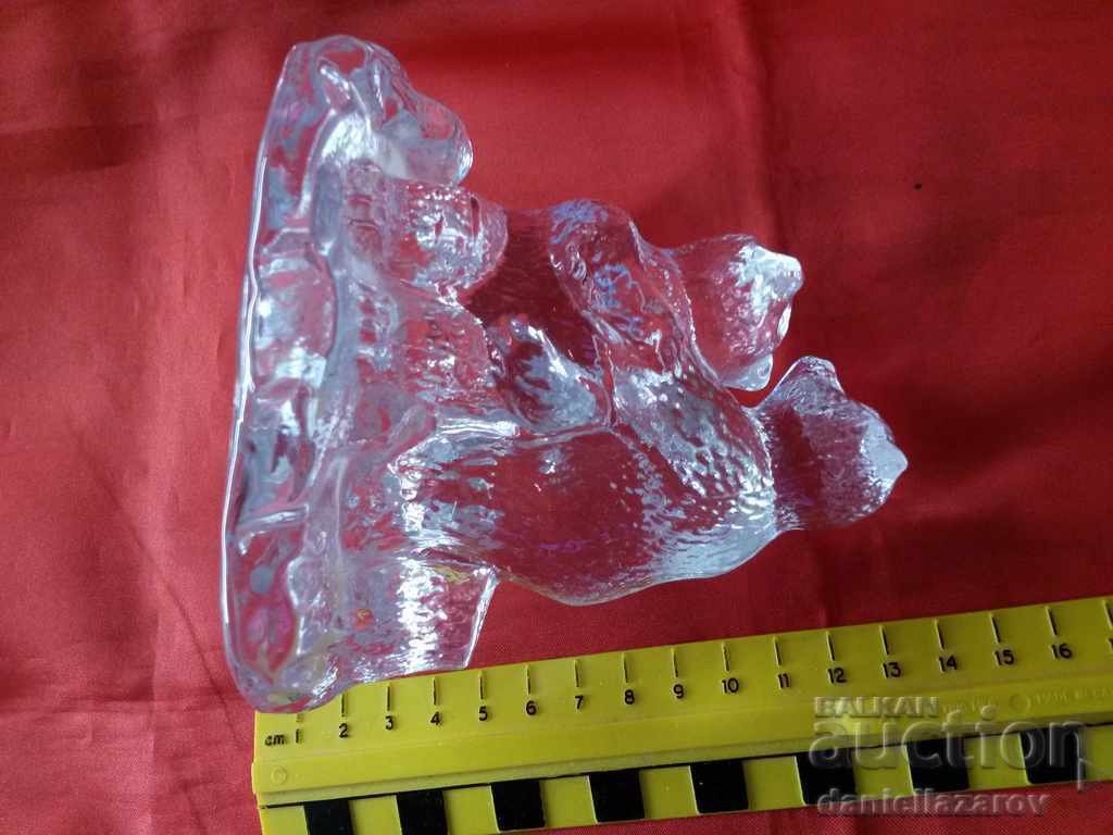 Delivery of Swedish Paperweight, Statue Crystal Glass MYTS Delivery of Swedish Paperweight, Statue Crystal Glass MYTS