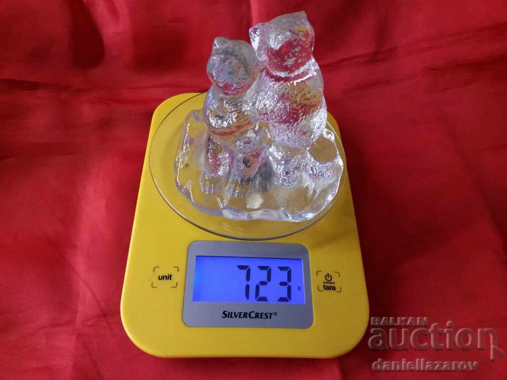 Swedish Paperweight, Statue Crystal Glass MYTS - 6 Swedish Paperweight, Statue Crystal Glass MYTS - 6