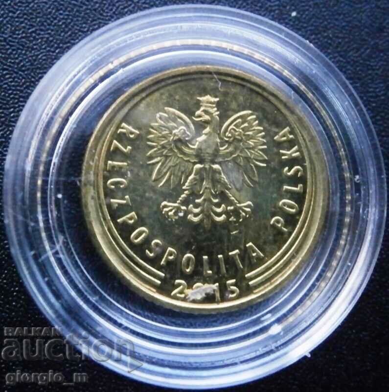 Полша 1 грош 2015