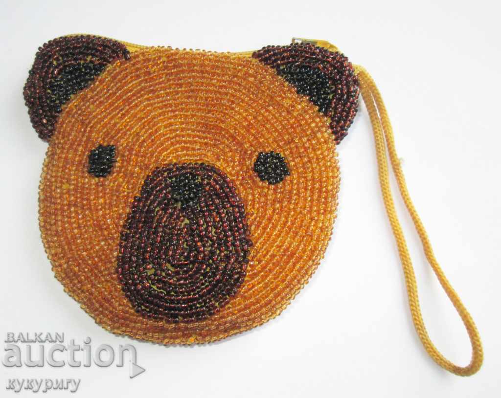 An old beaded purse wallet-shaped beaded beads with price 25.00 BGN | € 12.78