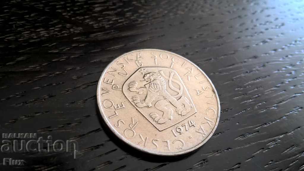Coin - Czechoslovakia - 5 Crowns 1974 with price 0.95 BGN | € 0.49 Coin - Czechoslovakia - 5 Crowns 1974 with price 0.95 BGN | € 0.49