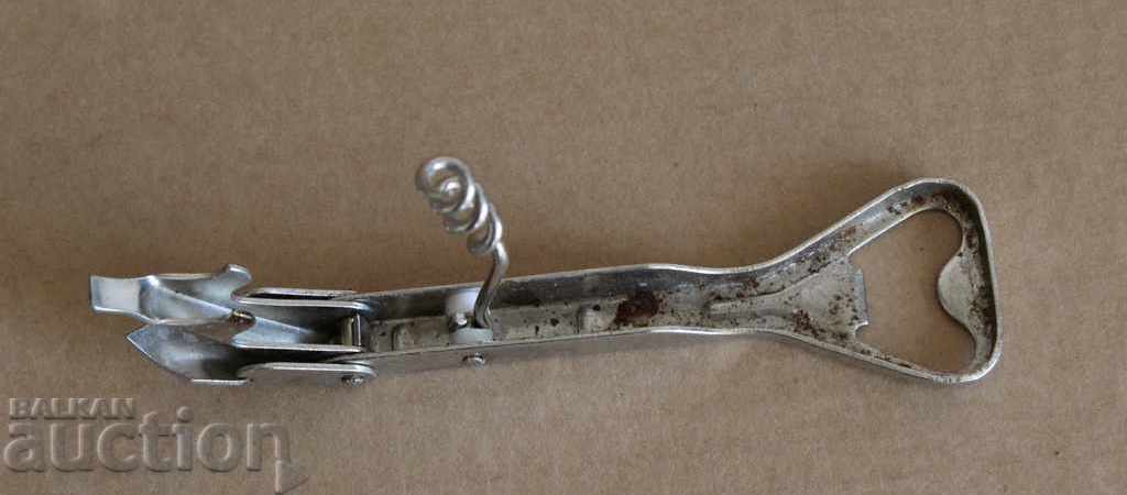 STEEL METAL OPENING TIRBUSHON CONESERVIS BOTTLE SHISTE SOCTA with price 12.00 BGN | € 6.14 STEEL METAL OPENING TIRBUSHON CONESERVIS BOTTLE SHISTE SOCTA with price 12.00 BGN | € 6.14