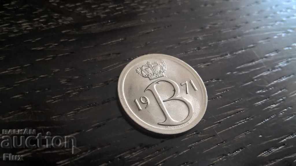Coin - Belgium - 25 cents | 1971 with price 0.75 BGN | € 0.38 Coin - Belgium - 25 cents | 1971 with price 0.75 BGN | € 0.38
