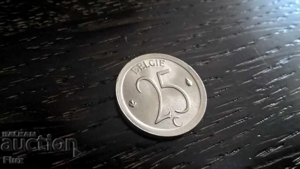 Moneda - Belgia - 25 centi. | 1971.