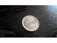 Coin - Belgium - 25 cents | 1971