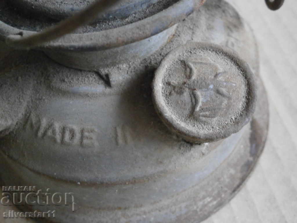 Delivery of old German lantern with Bat BAT WW2 WWII Delivery of old German lantern with Bat BAT WW2 WWII