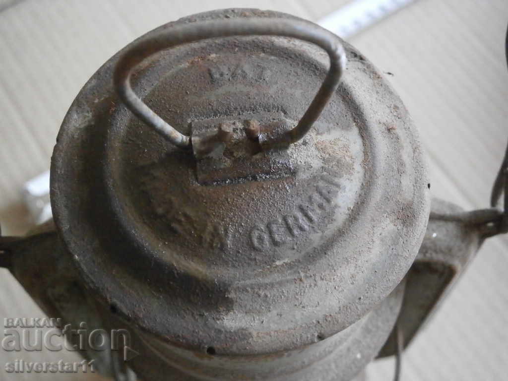 old German lantern with Bat BAT WW2 WWII - 7 old German lantern with Bat BAT WW2 WWII - 7