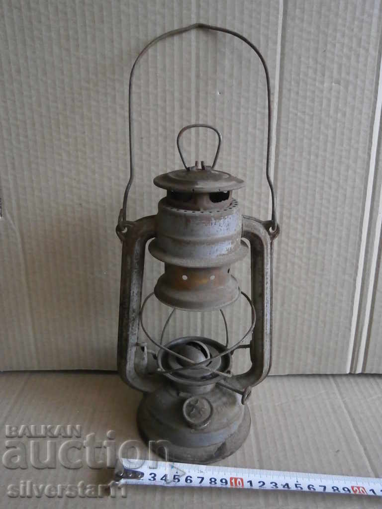 old German lantern with Bat BAT WW2 WWII