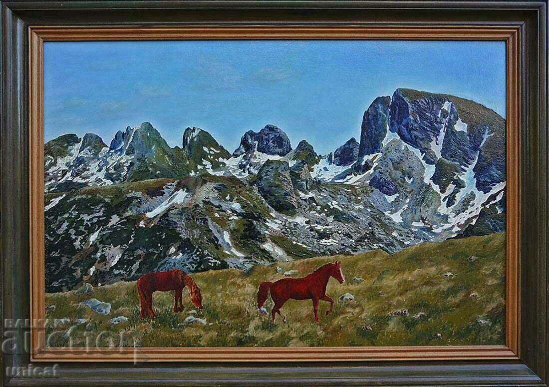 Landscape from Zeleni Rid, Malovishki predele, picture, painting