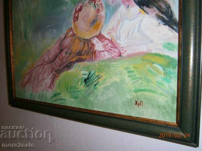 Delivery of PICTURE 2 LADIES - RENOOR REPRODUCTION - Oil on canvas