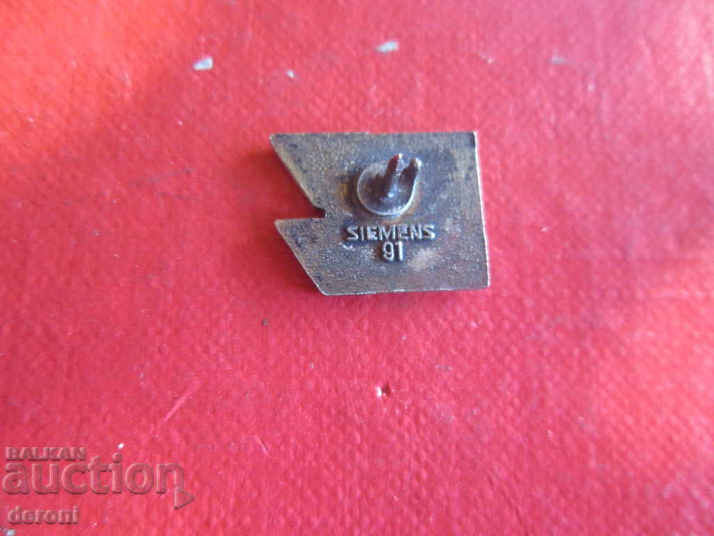 Embroidery badge Simens 91 - 5 Embroidery badge Simens 91 - 5