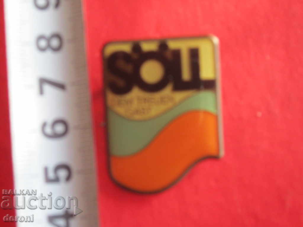 Embroidered German badge badge Soll Gast - 5