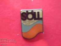 Embroidered German badge badge Soll Gast