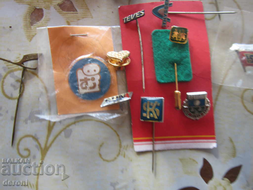 Auction Lot badges badge embroidered medal sign Auction Lot badges badge embroidered medal sign