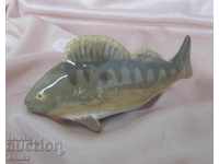 The 30 Porcelain Fish Figure