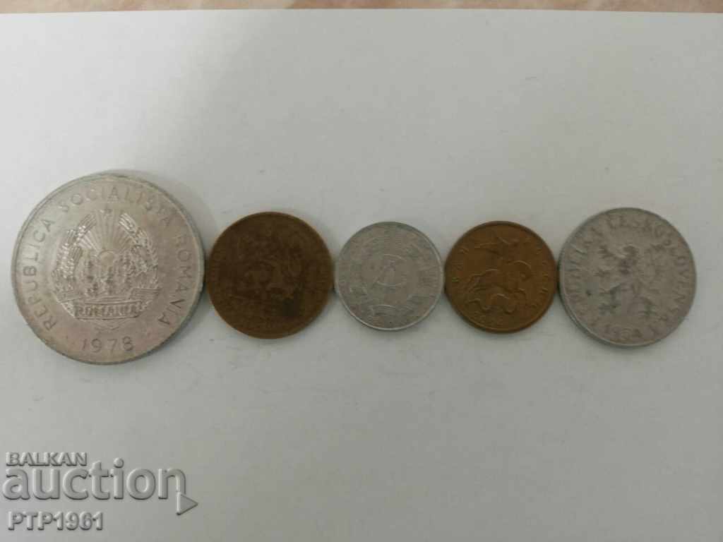 lot of coins with price 1.00 BGN | € 0.51 lot of coins with price 1.00 BGN | € 0.51