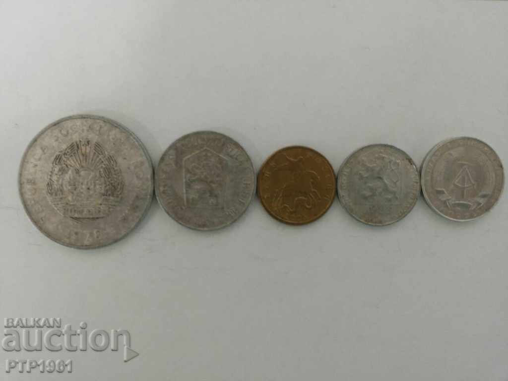 o mulțime de monede cu preț € 0.50 | 0.98 BGN