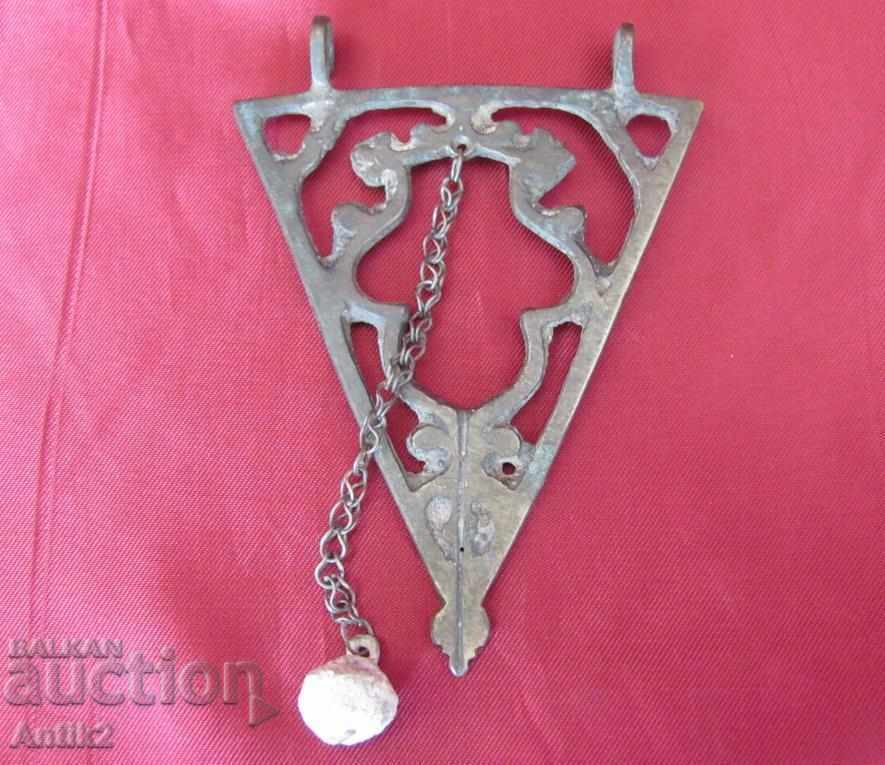 1600-та Антикварен Нивелир бронз Ислям Отоман - 7 1600-та Антикварен Нивелир бронз Ислям Отоман - 7